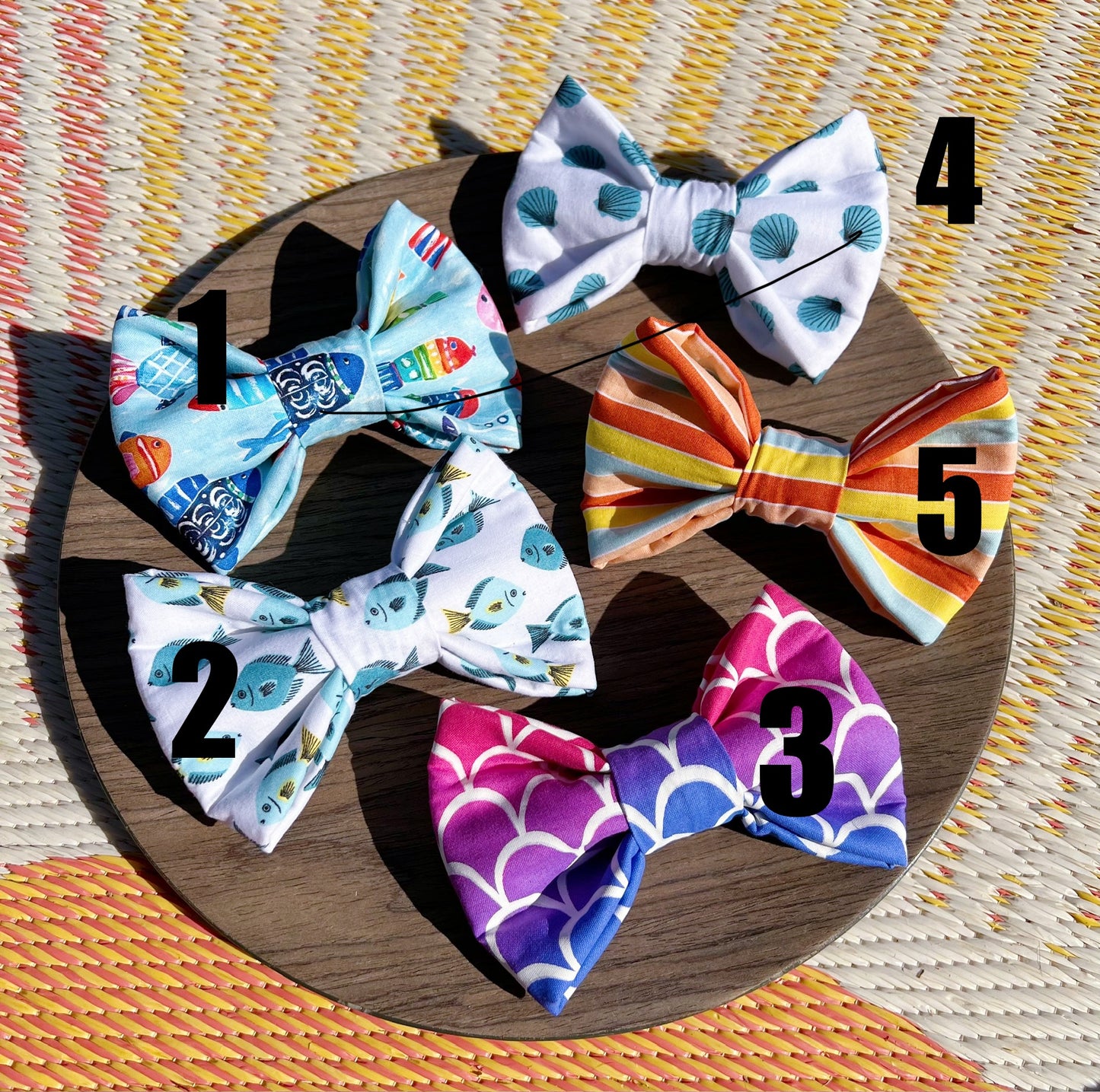 Summer vibes Bow ties