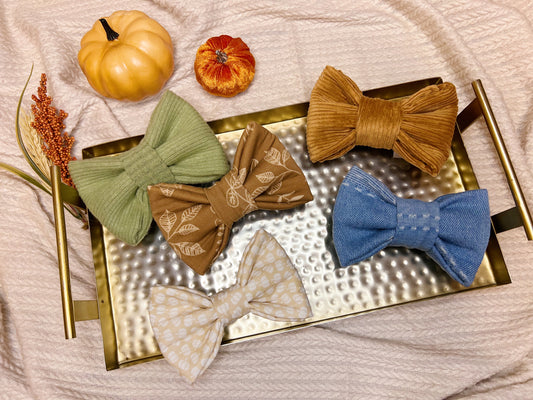 Fall bow ties